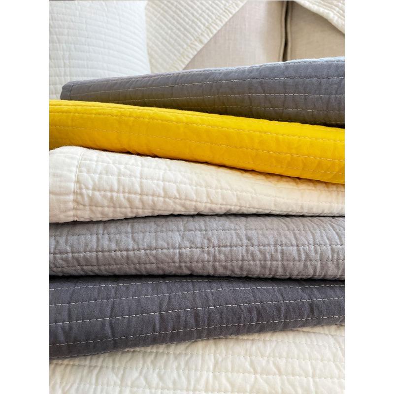 Nordic Simple Modern Solid Color Fabric Craft Four Seasons Universal Non-Slip Sofa Cushion Cushion Autumn and Winter