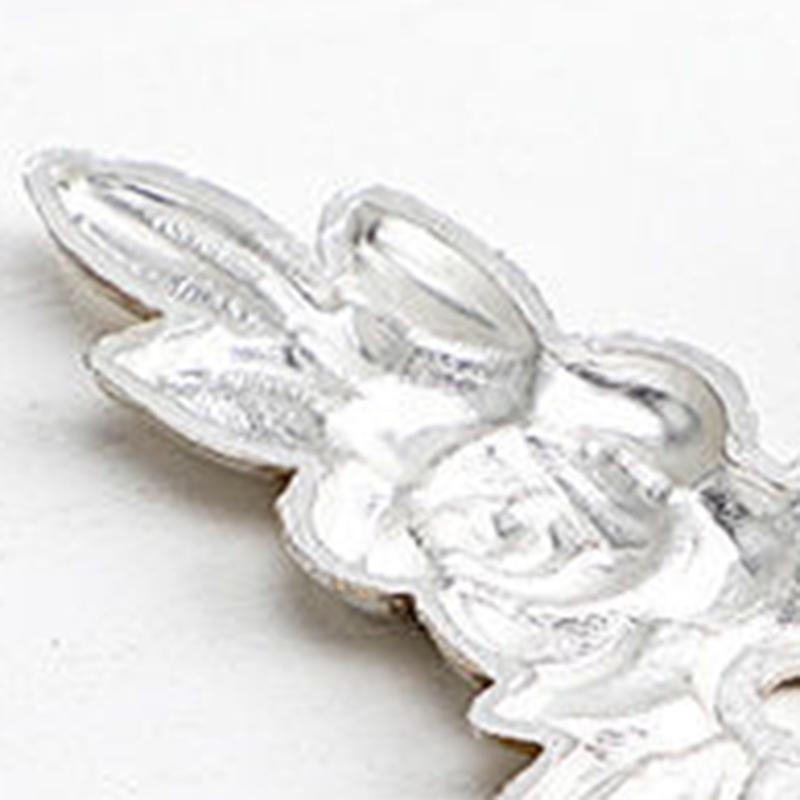 Euro Rose Cabinet Knobs Vintage Exquisite 3D Zinc Alloy Flower Drawer Pull Handles for Kitchen