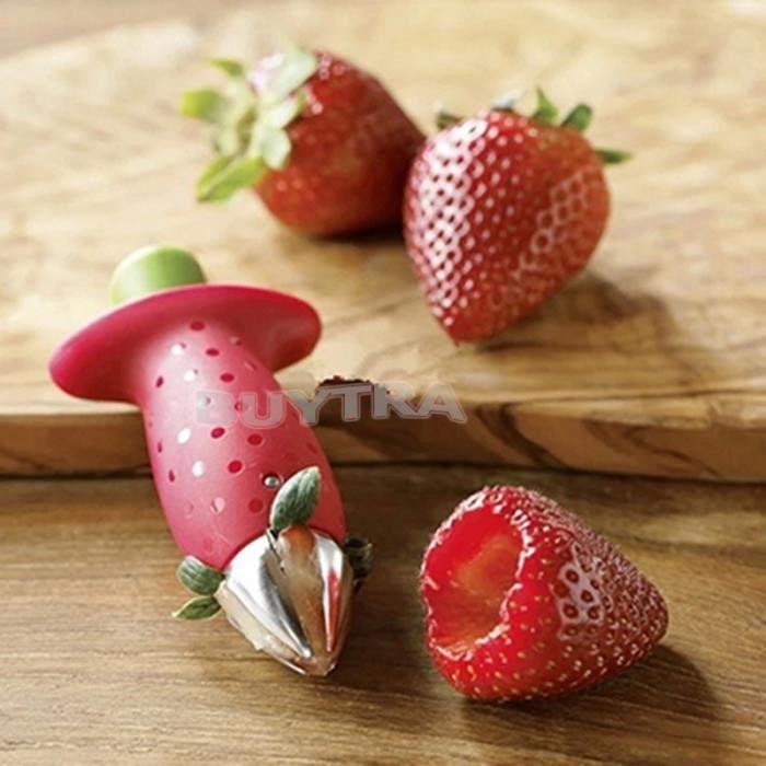 

Carotter fraise huller pour enlever la feuille de fraise