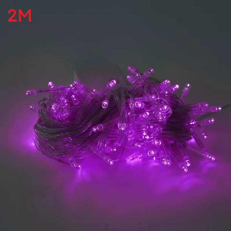 String Led Lights Operated Outdoor Waterproof Christmas Birthday Party Decor