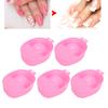 5 Nail Polish Removal Bowls Nail Art Soaking Tray Gel Remover Manicure Spa Nail Care Tools