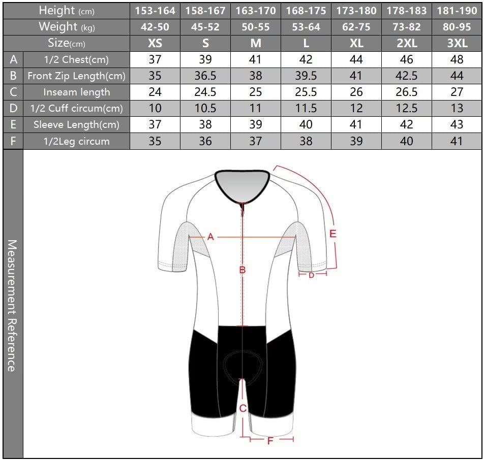Morethan One Piece Cycling Jersey Skinsuit Chrono Suit Short Sleeve Dark 2XL Men's HVP-025, Blue,