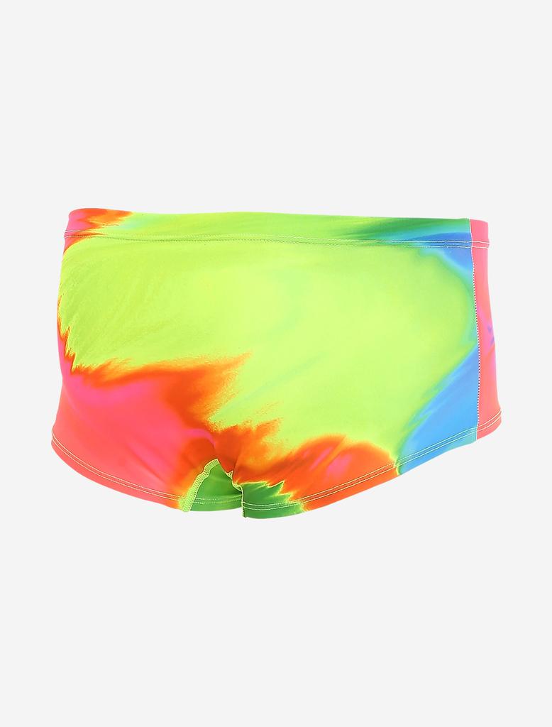 Toneidoseupocheu Sunset Competitive Short Square High-Cut Swimsuit