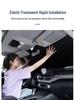 Car Front Windshield Folding Sunshade: Heat Insulation Curtain