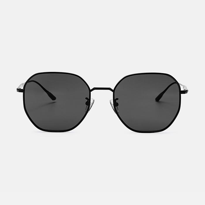 Byumaeb Octagon_Full Titanium Multi-Angle Sunglasses