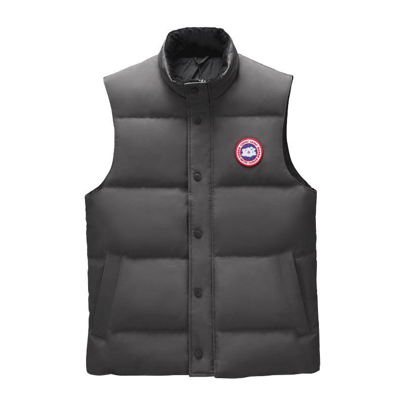 2025 Winter Warm Couples' Sleeveless Down Vest with Diagonal Pockets