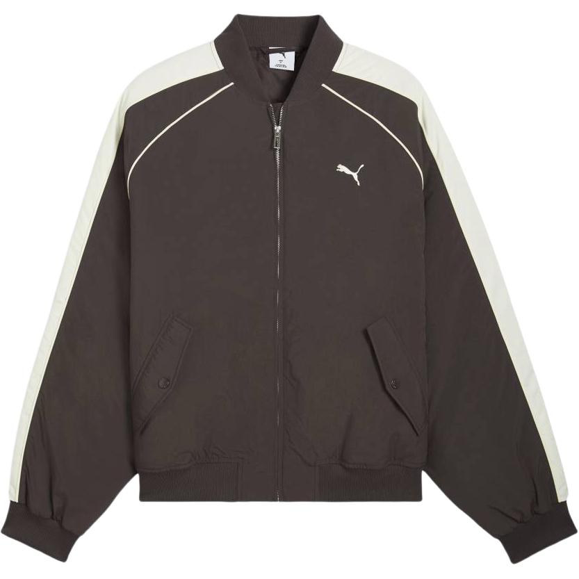 PUMA Unisex Downtown Relaxed Hoodie  Gray White  636859-13 S