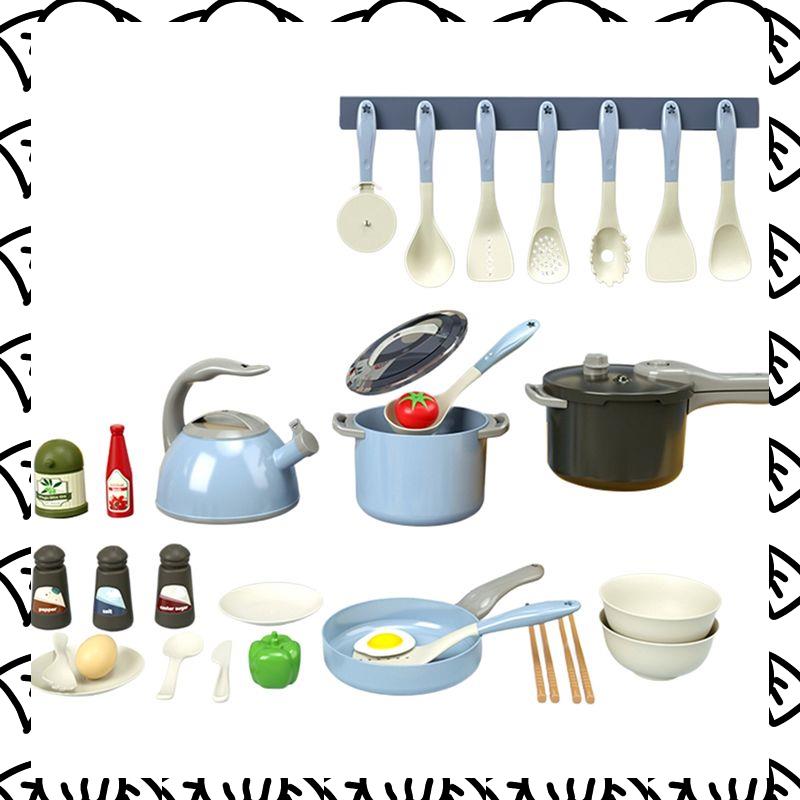 A71Z DIY Pretend Play Simulation Pretend Play House Cut Vegetable Cooking Game Set Child Enlightenment Fun