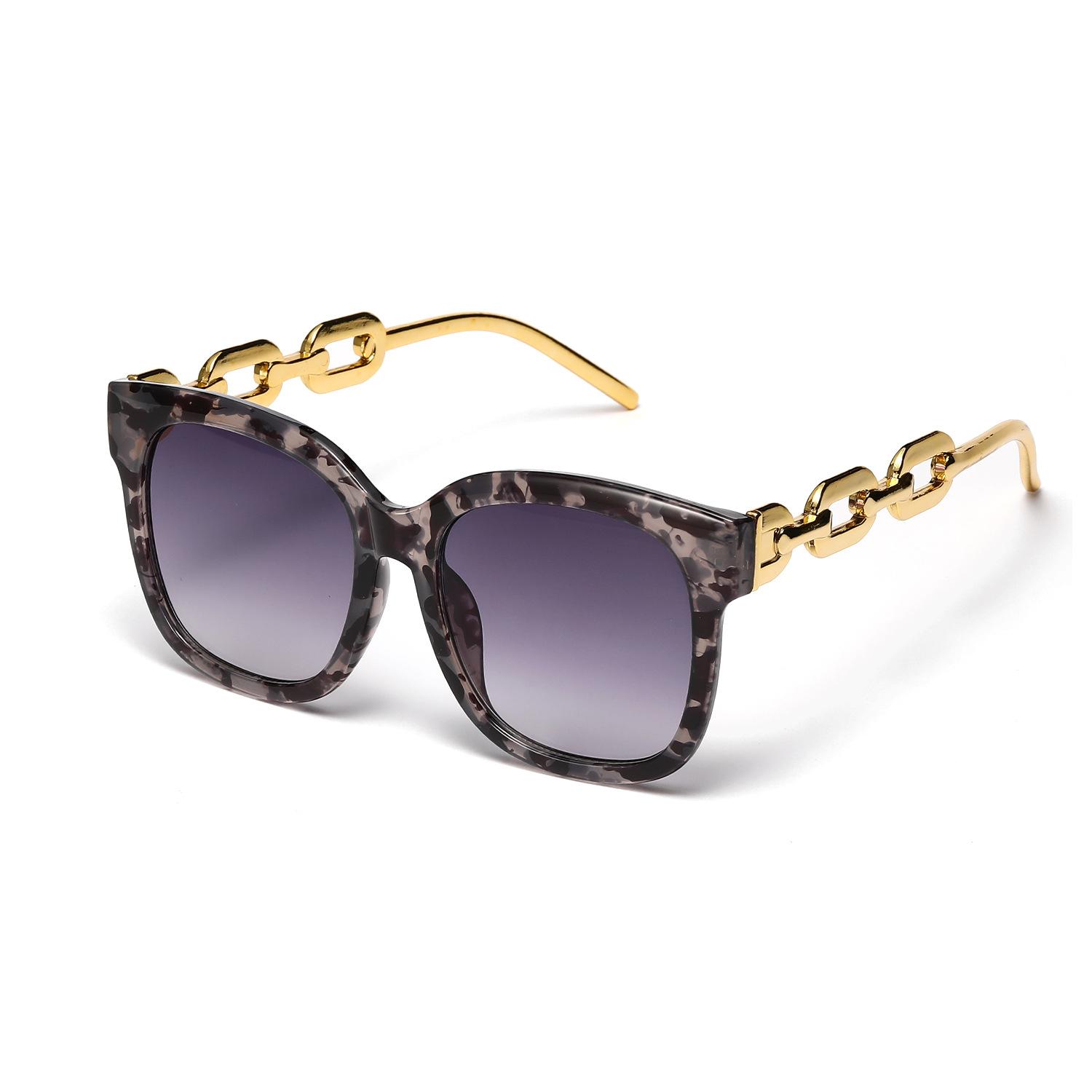 

Квадратные ретро солнцезащитные очки женские пластиковые + металлические очки хип-хоп киберпанк солнцезащитные очки мужские