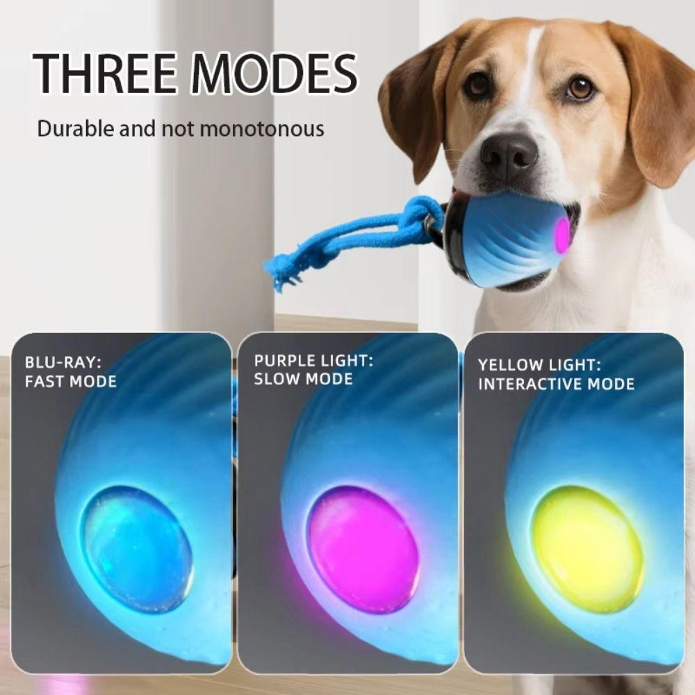 3 Modes Intelligent Dog Toy Ball Creative Automatic Moving Bouncing Ball Teeth Grinding Sports