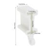 8Pcs Plastic Flexible Bendable Curtain Track End Stops Replacement Curtain Track Fittings End Caps for Smooth Operation