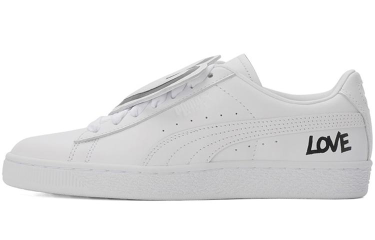 Puma Wmns Basket Badge HNDWRTTN White 36