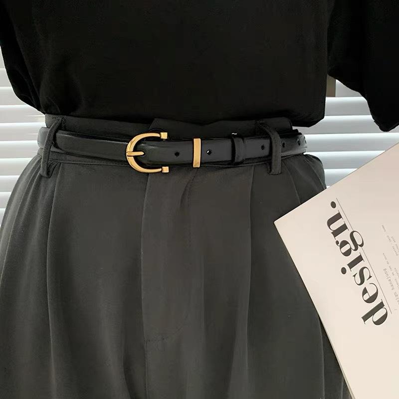 Belt - Bohemian vintage American brown leather belt waist chain accessory for skirts, ethnic style waist belt, grassland style