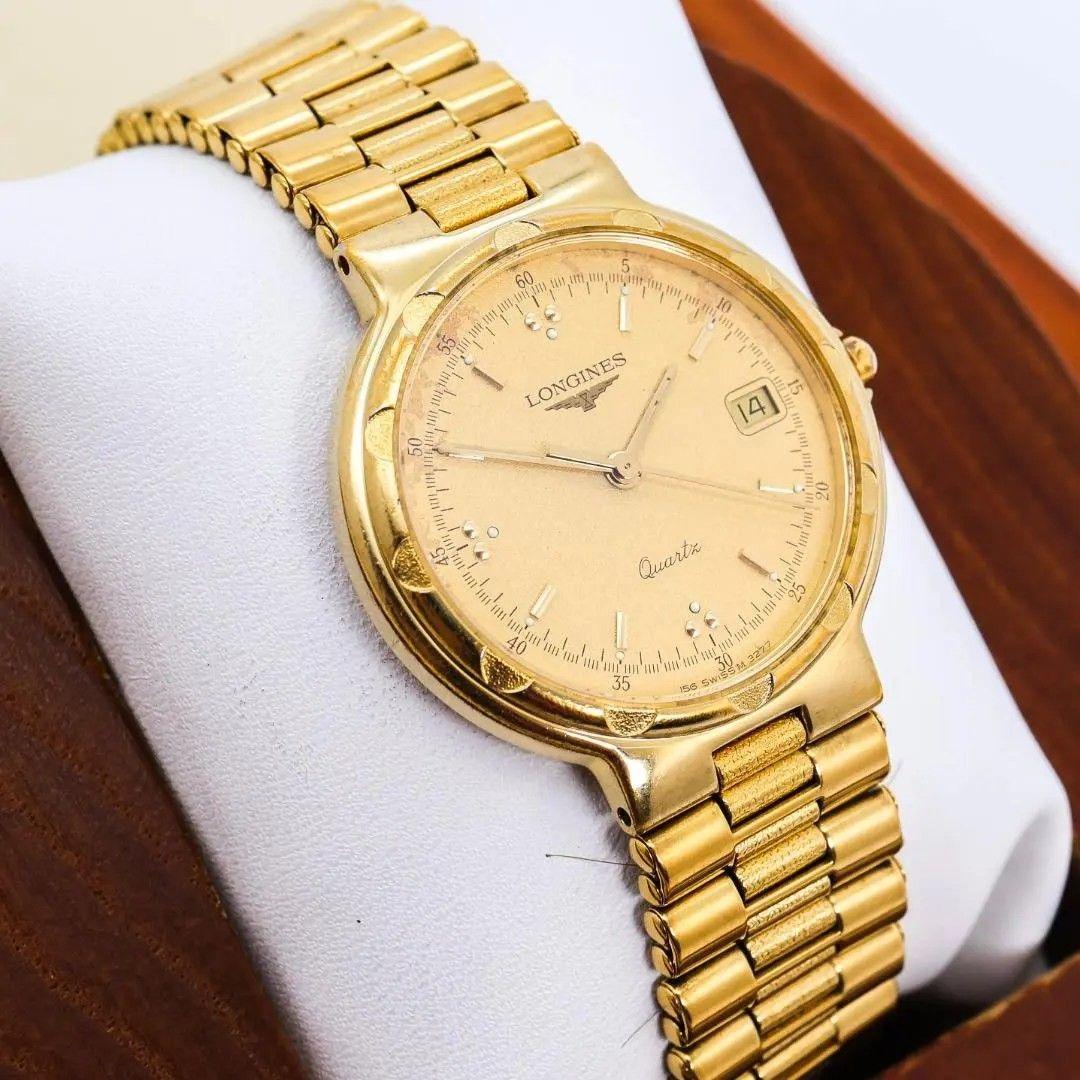 Used Operation LONGINES Conquest Watch Gold Date Men s 3569