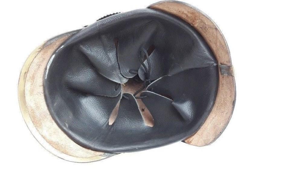 Imperial German Prussian Leather Pickelhaube Spike German helmet Vinatge Gift