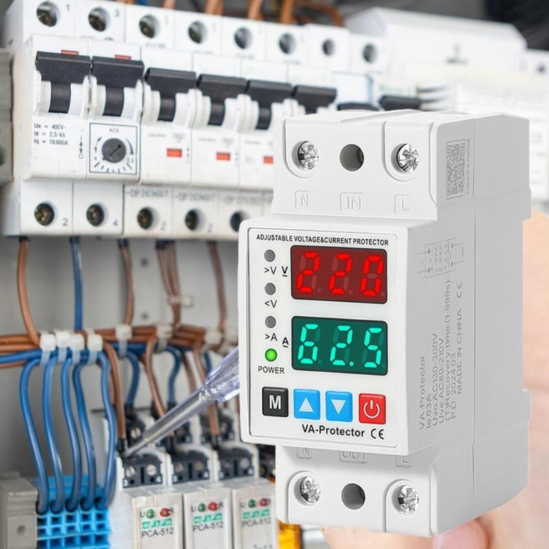 Adjustable Over Voltages and Under Voltages Protective Device Protectors Relays Intelligent Relays Reset Protectors