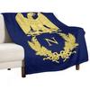 Emblème De Napoléon Bonaparte Throw Blanket Kid'S Polar Valentine Gift Ideas Moving Blankets