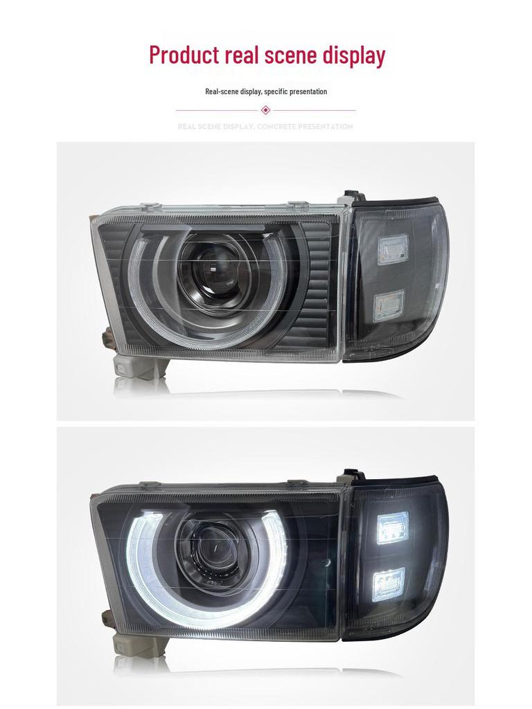 LED Daytime Running Lights & Projector Headlights for 1996-2001 Toyota 4Runner