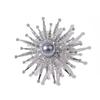 Sunflower Brooch - High-end Women's Luxurious Style Pearl Brooch with Unique Small Design Pin