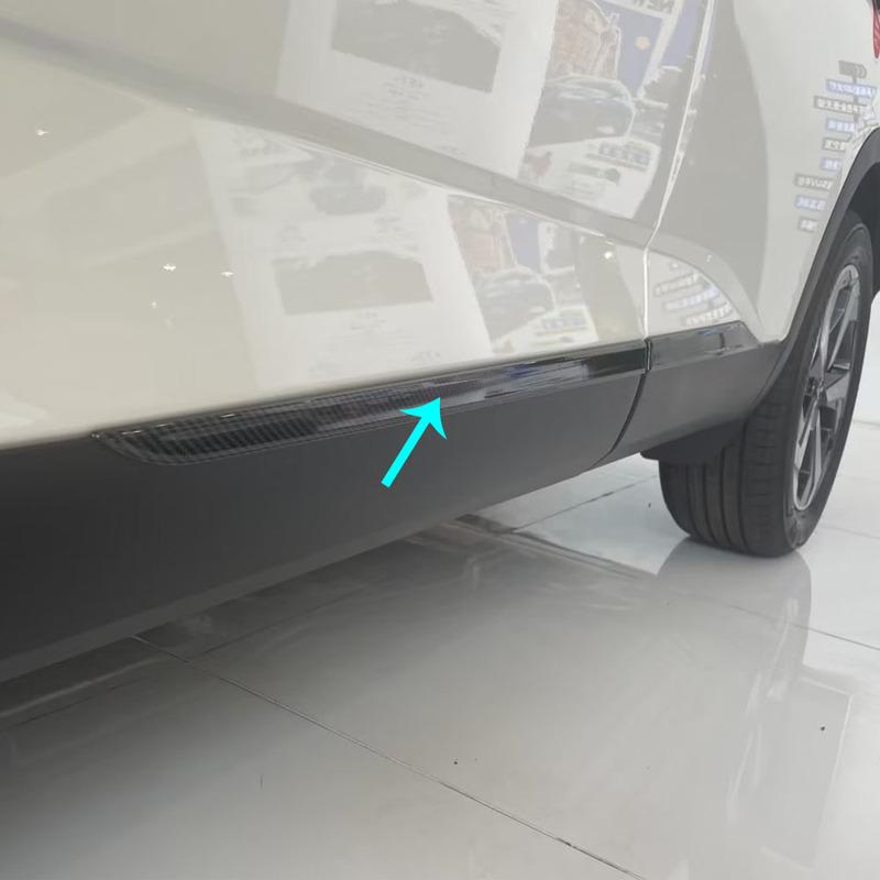 ABS Car Side Door Body Molding Strip Trim Decoration Frame Cover Auto Exterior Accessories For Nissan Qashqai J12   2024