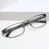 Alloy Business Reading Glasses Non Spherical 12 Layer Coated Plus Lenses for Men Farsighted +1 0 to +4 0