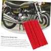 BUGUUYO Bike Accessories 36pcs Spoke Bushing Spoke Cover Spoke Rim Cover Spoke Coat Motorcycle Spoke Skin Plastic Wheel Accessories