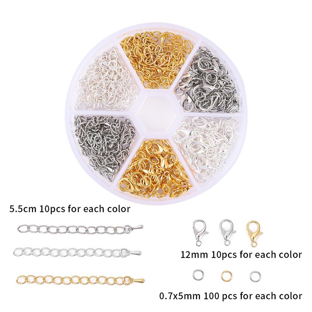 DIY Jewelry Accessories, Earrings, Ear Hooks, Bracelets, Necklaces, Handmade Bead Materials, Tool Sets