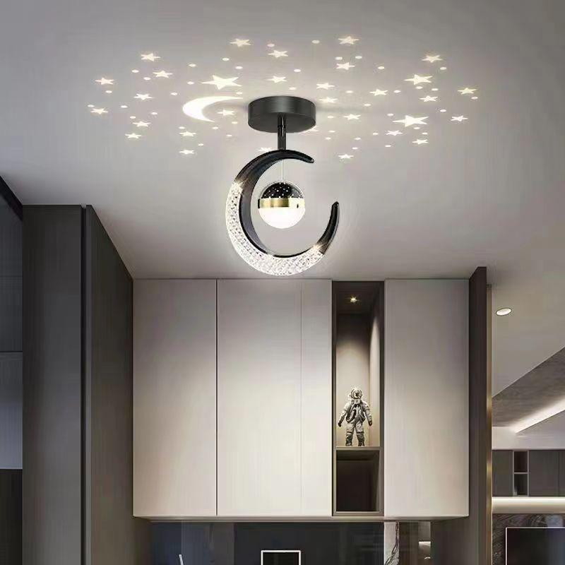 Home Decor Hallway Aisle Ceiling Light Entryway led Ceiling Lights Starry Atmosphere Ceiling Pendant Light Bedside Hanging Lamp