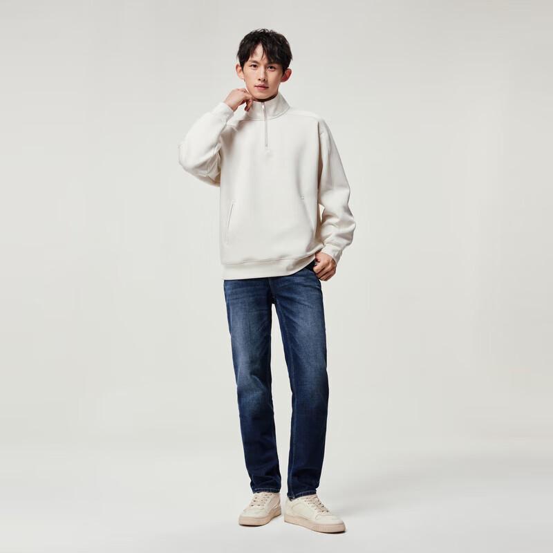 JOEONE Unisex Half-Zip Thermal Sweatshirt