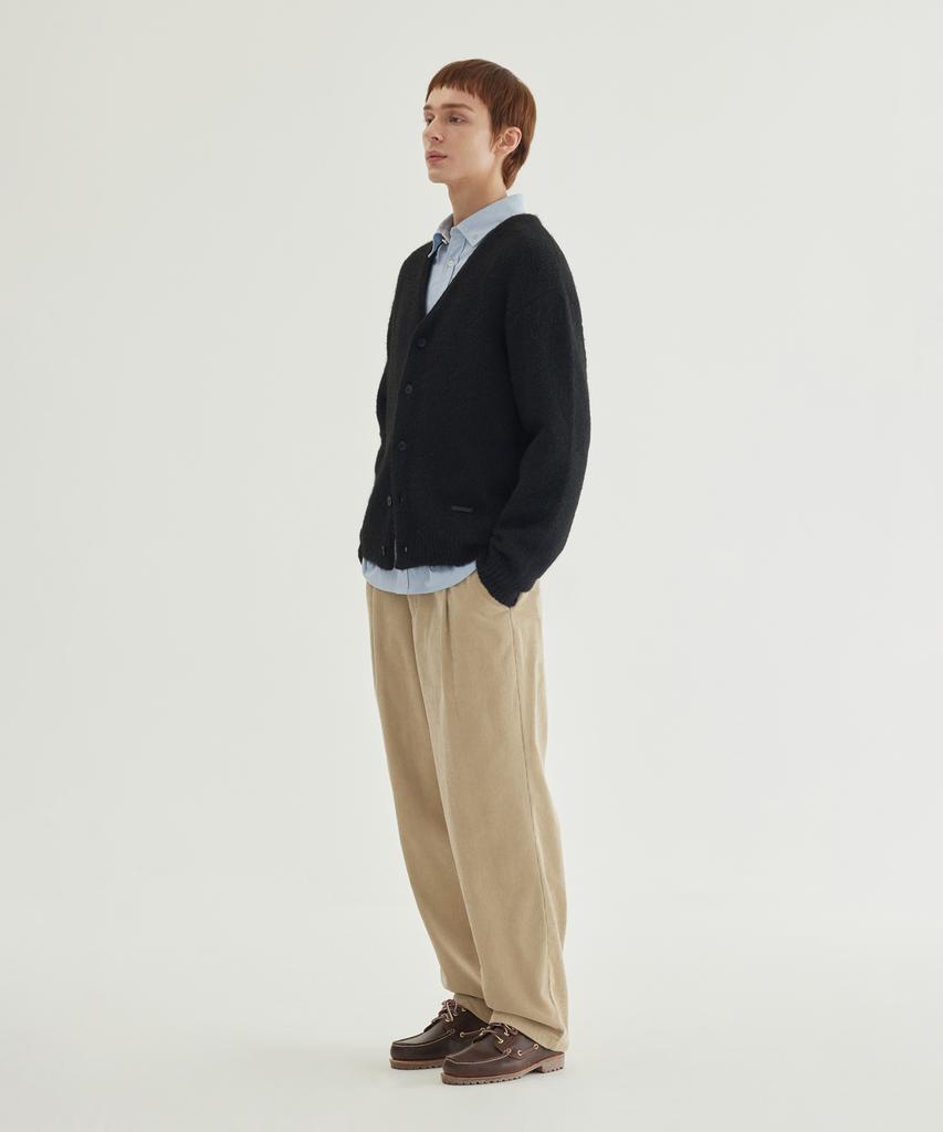 COVERNAT [Easy Pants] Regular Corduroy Pants Beige