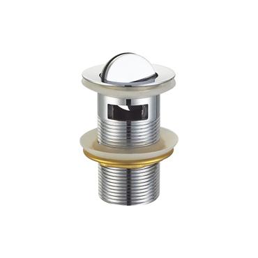 Reasonable Price High Quality Chrome Plated Catch Waste Drain Basin With Overflow Brass