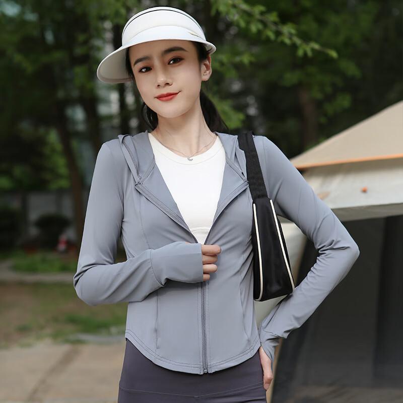 

WEZHO Women s Ice Silk Sun Protection Hoodie