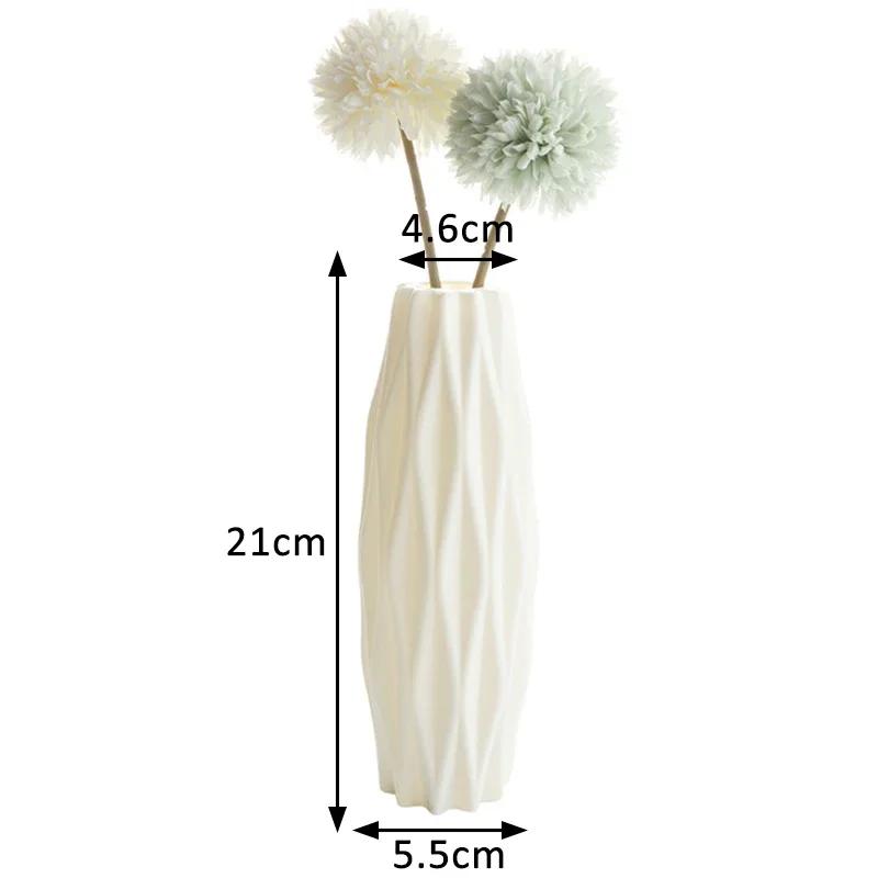 Modern Vases Decoration Home Nordic Style Flower Arrangement Living Room Origami Flower Pot for Interior