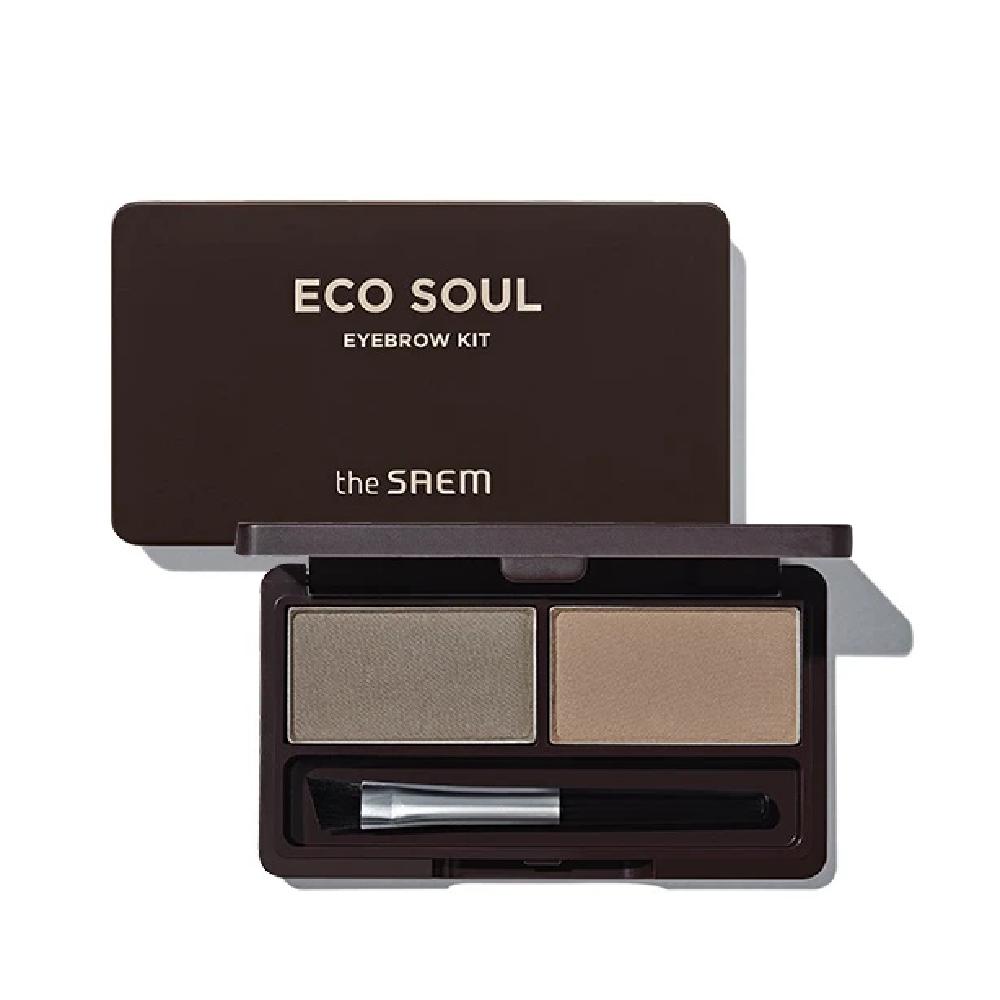 ECO SOUL Eyebrow Kit 02 Gray Brown_US 02 Gray Brown 2.5gx2ea