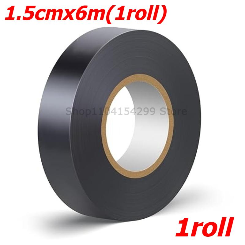 High-Temperature Resistant Electrical Tape Black Electrical Tape  Durable Soft Insulating Adhesive Electrical Tape