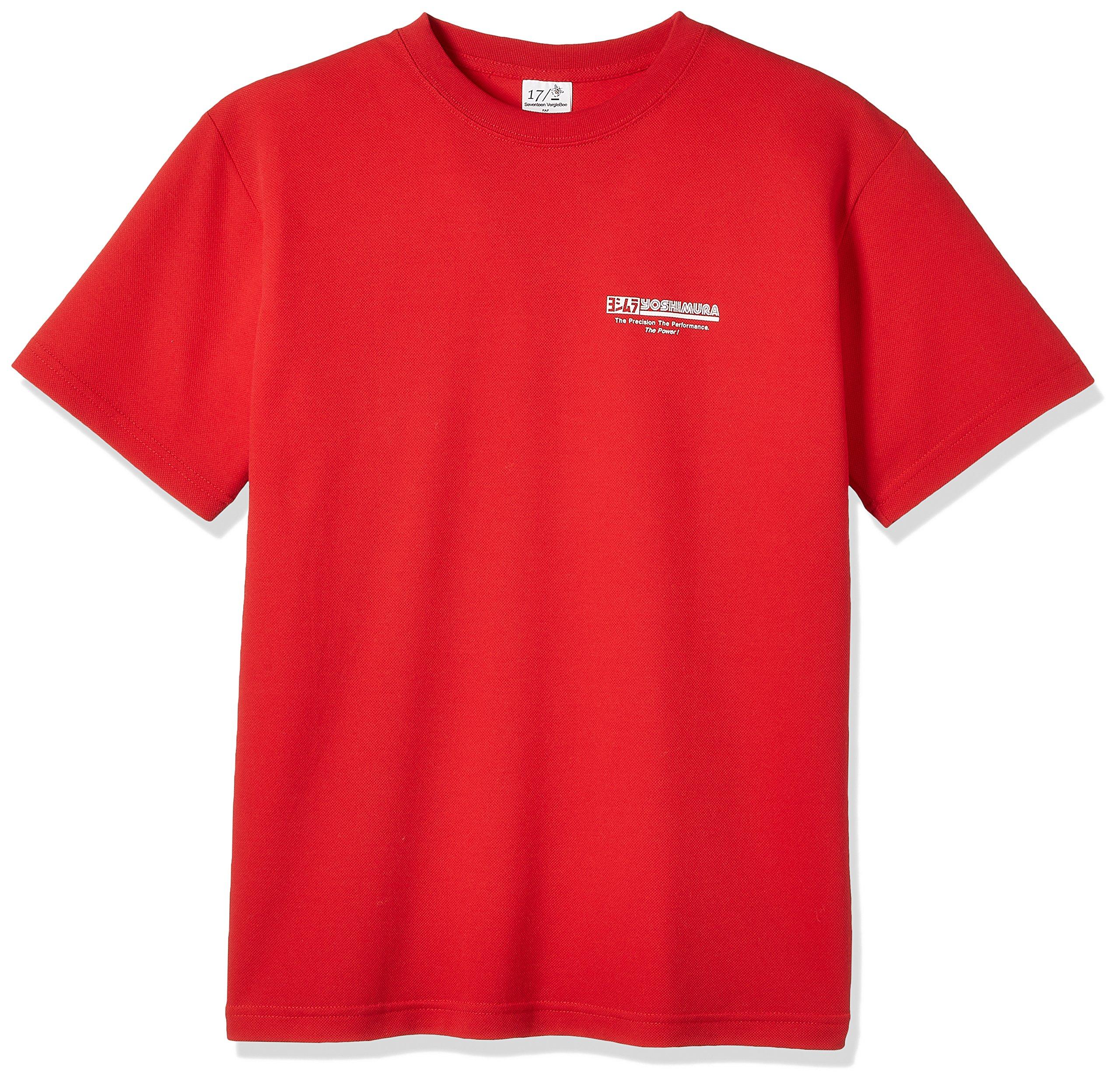 

Yoshimura Dry Team YOSHIMURA T-Shirt, Red, XL, 900-217-92XL