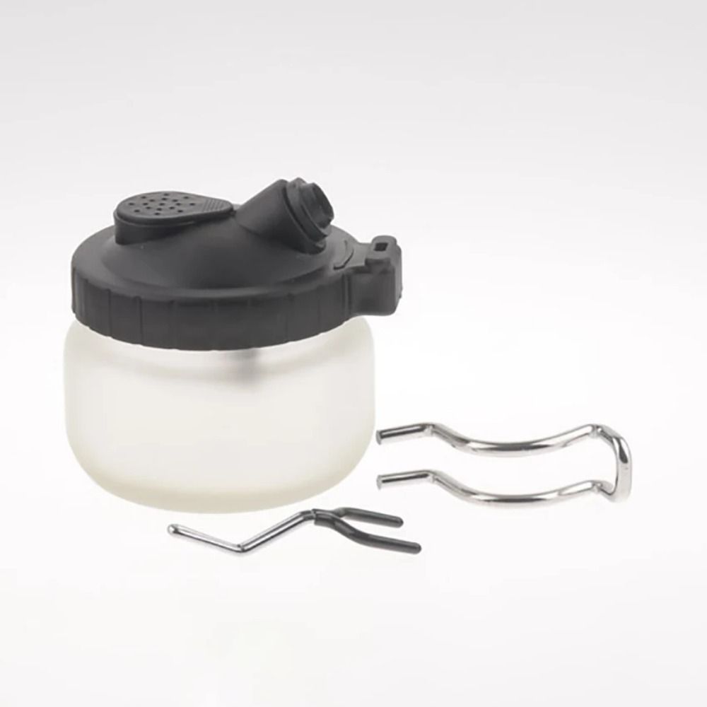 With Airbrush Hanger Spray Pen Cleaning Pot Metal Handle Waste Liquid Collector  Model Building