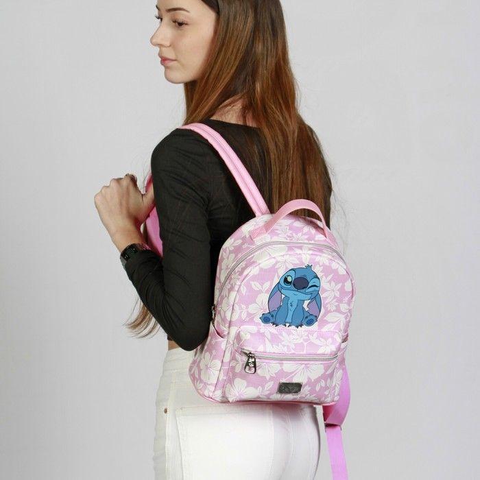 Sac à dos Heady - Disney Lilo et Stitch Maui - Rose - Taille Unique