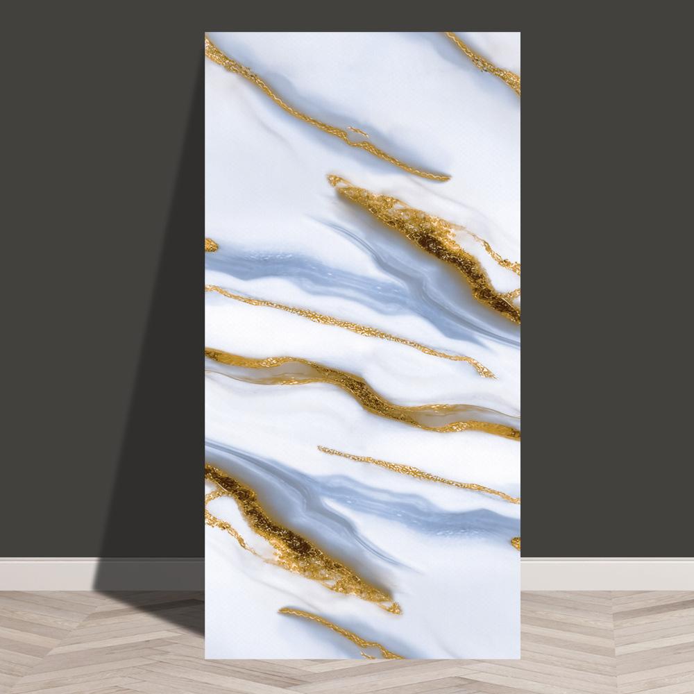 Carreaux Muraux Auto-adhésifs 60x30cm - Épaisseur 2,5mm Motif Pierre Marbre Faux Brique, Panneaux Imperméables à Décoller pour Rénovation de Cuisine Salon