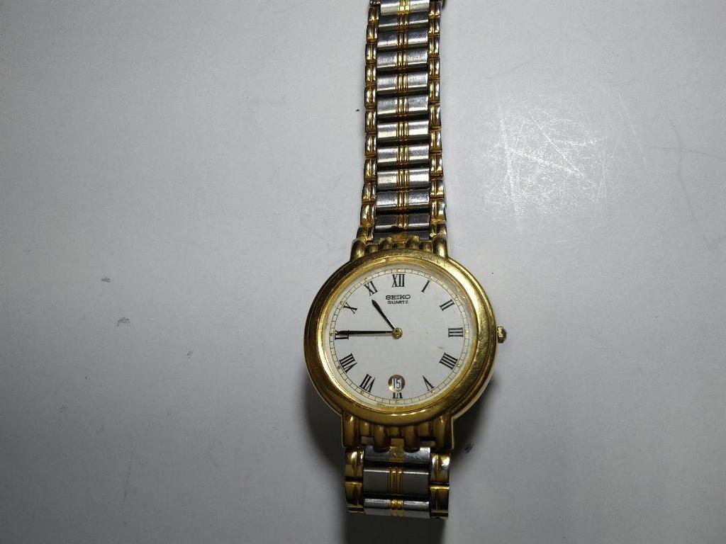 [USED] SEIKO Quartz Watch Gold/Silver