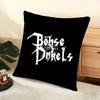 B-Bohse O-Onkelz Cushion Cover Soft Short Plush Pillow Cover Smooth Cozy Texture Aesthetic Cushion Case Home Decor