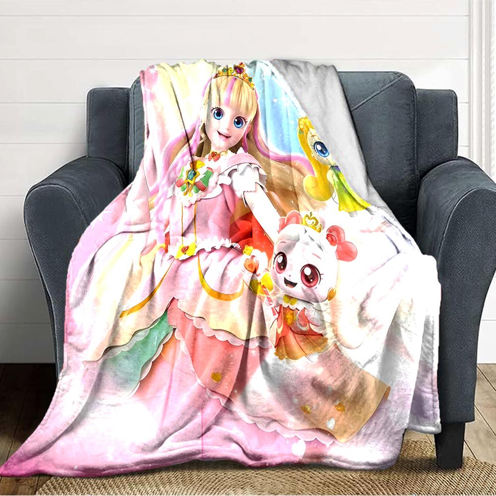 1pc Catch Teenieping Magic Sweethear (3) Blanket, Gift, for Men and Women, Soft Blanket, Good for Sofa Bed Couch Travel, Lightweight Flannel Blanket