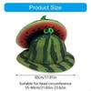 Creativity Wide Brims Sun Hat Cute Bucket Hat Warm Watermelon Hat  Halloween Party