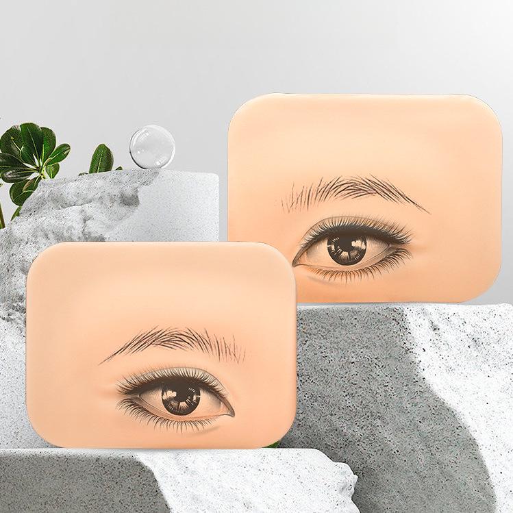 

3D Силиконовая Тренировочная Кожа для Микроблейдинга Бровей и Подводки