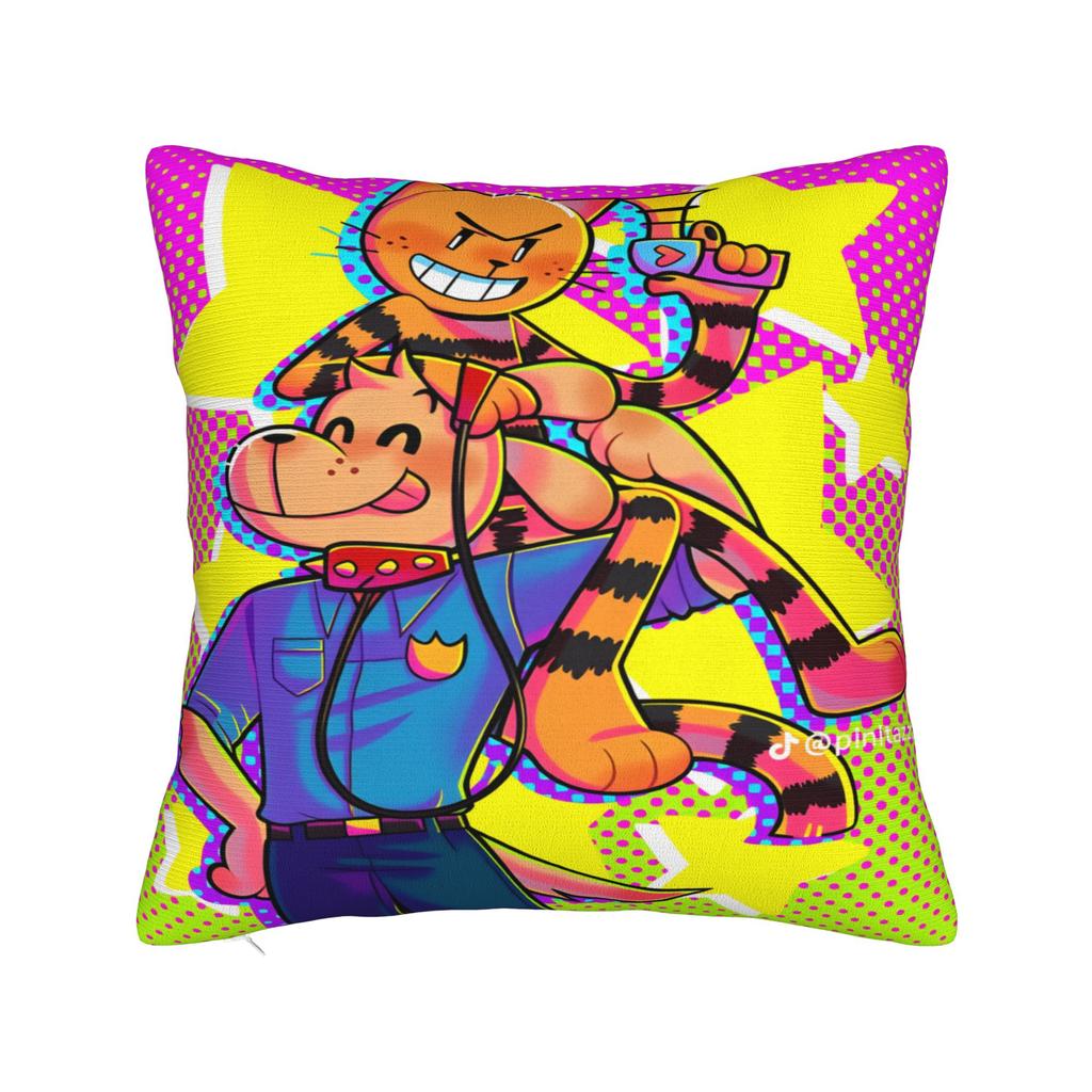 Pillow Case Dog Man Comic Anime Soft Pillow Cover For Wedding Party Home Decor Cute Funny Pillowcases