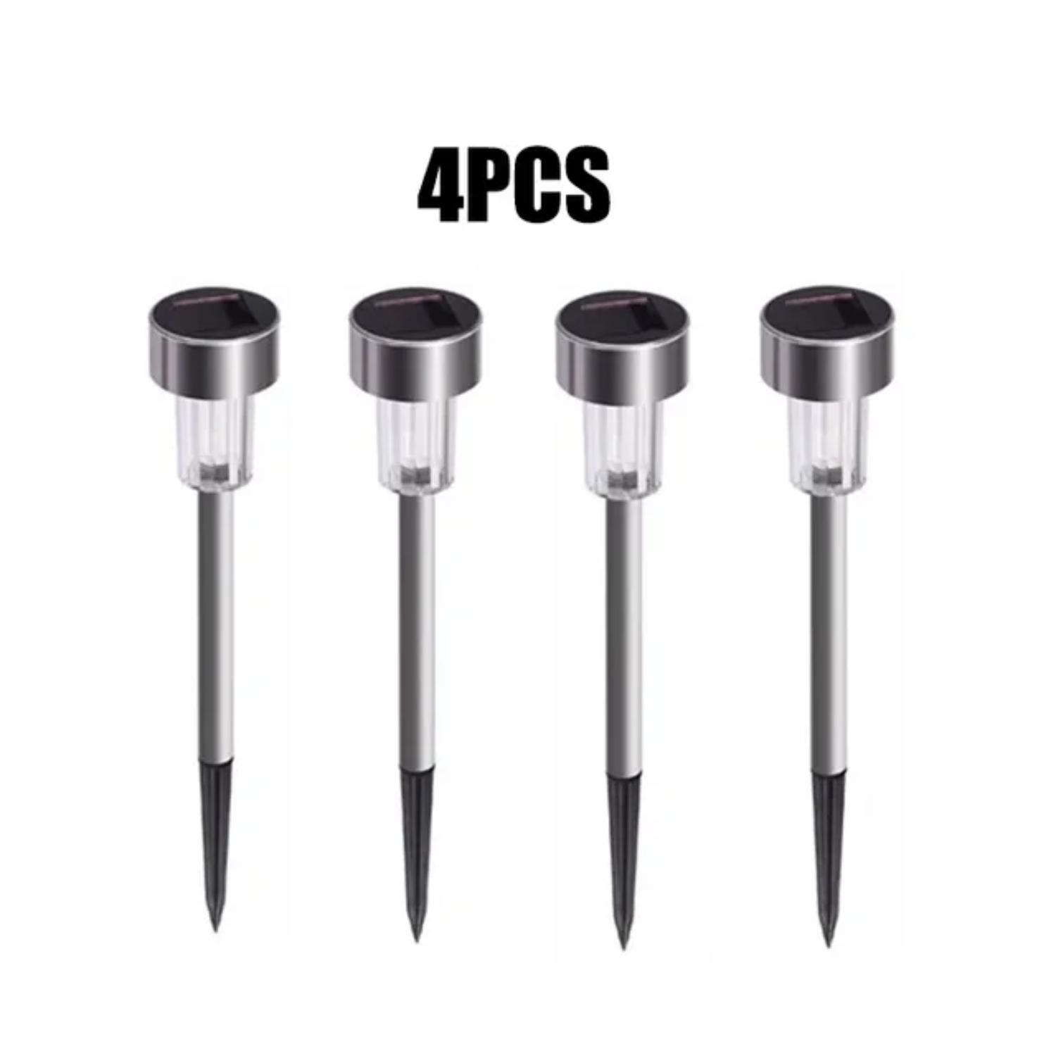 

Новый 30 шт. в упаковке, солнечные уличные светильники, садовые лампы, работающие на солнечной энергии, водонепроницаемые, ландшафтные дорожки, двор, газон, патио, декоративные White