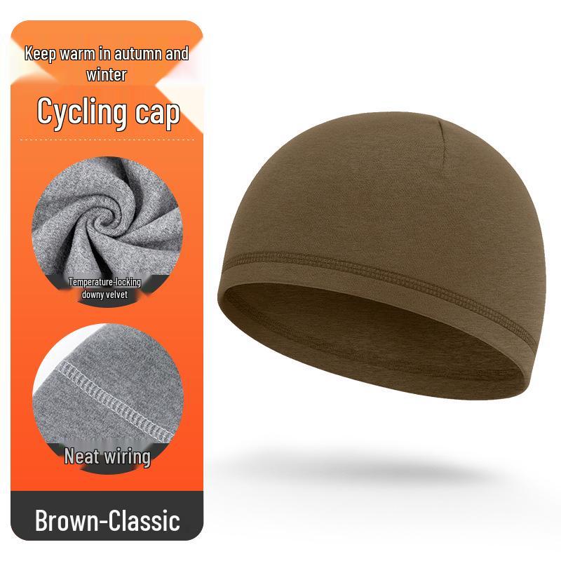 Windproof Winter Cycling Beanie: Warm Ear-Covering Hat for Motorcycling, Running & Sports