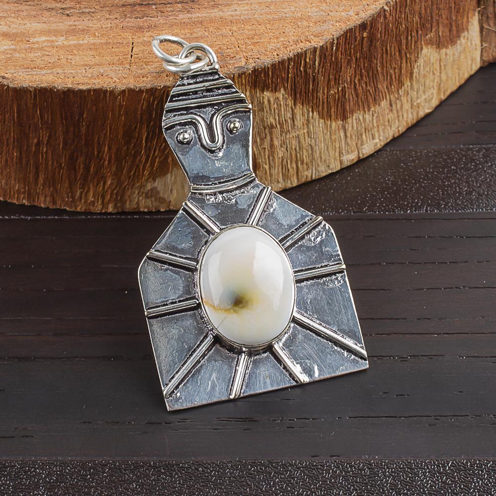 

Natural Shiva Eye Gemstone 925 Sterling Silver Jewelry Designer Pendant 2.2 AJP-1923