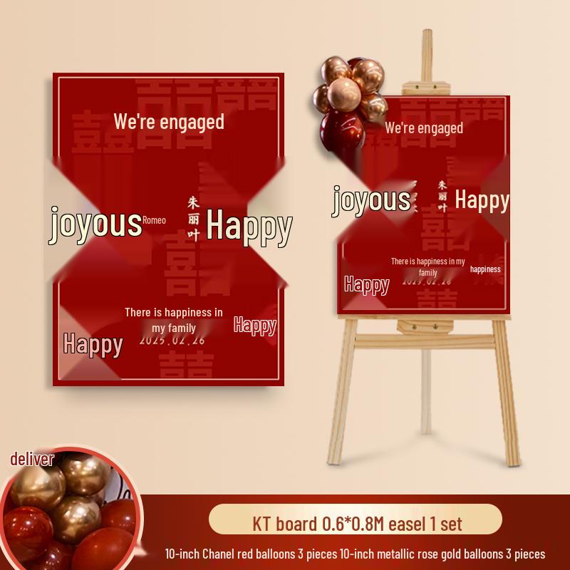 Wedding Ceremony Welcome Sign - Directional KT Board Decor