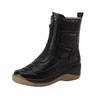 Soft Leather Boots - New Lined Snow Boots with Thick Soles - Women's Shoes with Soft Soles